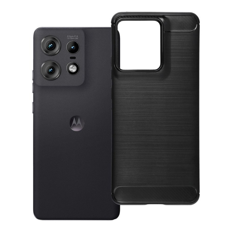 Kryt CARBON 2.0 pro Motorola EDGE 50 Pro - černý