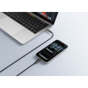 Kabel Veger USB-C na USB-C 100W 5A 1,5 m s LED displejem