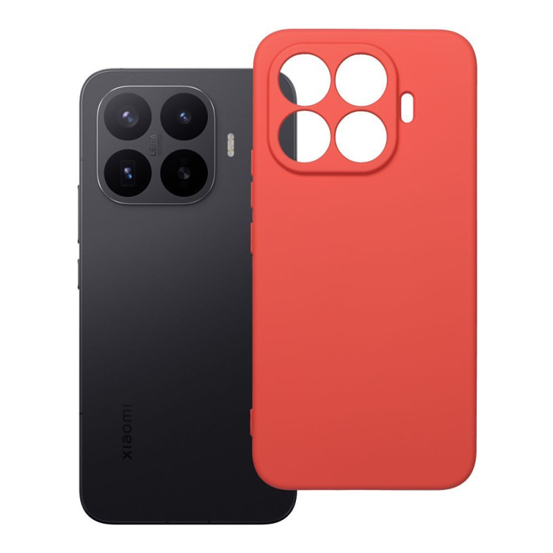 Kryt SILICONE pro Xiaomi 17T Pro - broskvový
