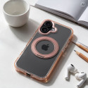 Kryt Frame Circle Stand MagSafe pro iPhone 13 - zlatý