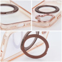 Kryt Frame Circle Stand MagSafe pro iPhone 13 - zlatý