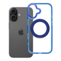Kryt FRAME CIRCLE STAND MagSafe pro iPhone 17 - modrý