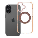 Kryt FRAME CIRCLE STAND MagSafe pro iPhone 17 – zlatý