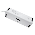 Prodlužovací přívod E42 4 zásuvky 3680W, 2x USB-A, 2x USB-C