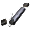 Čtečka karet Hoco HB56B SD/TF USB-C Lightning