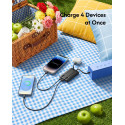 Nabíječka Veger 3v1 Qi2.2 25W pro iPhone a Apple Watch