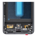 Displej LCD HARD OLED s rámečkem pro Samsung Galaxy S21 FE