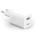 BASEUS CCALL-BX02 Quick Charge 3.0 cestovní USB nabíječka 24W, bílá