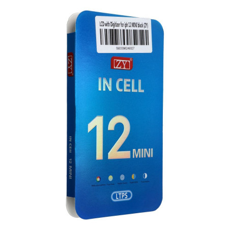 Displej ZY pro iPhone 12 Mini černý | LCD s digitizérem