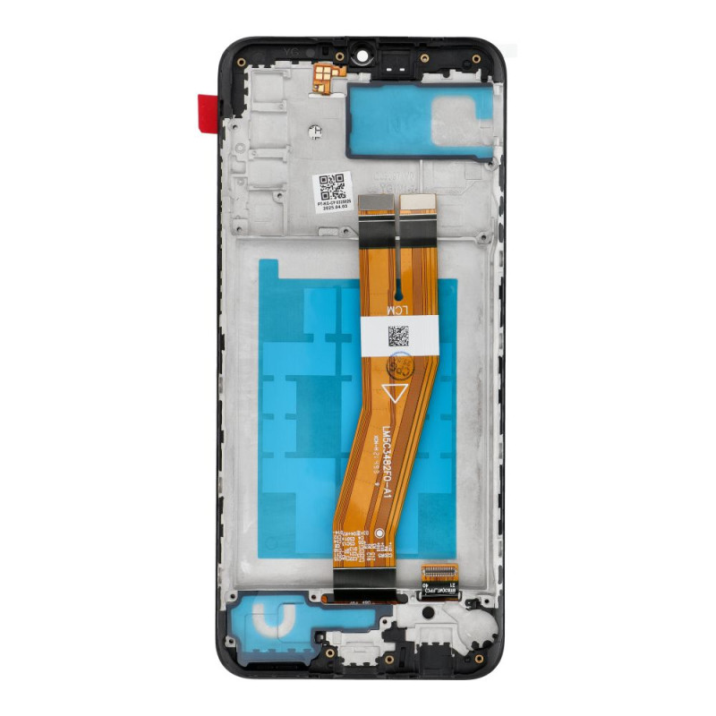 LCD displej Samsung Galaxy A02s s rámečkem (164 mm)