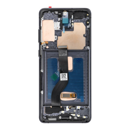 LCD displej Samsung Galaxy S20+ SOFT OLED černý s rámečkem
