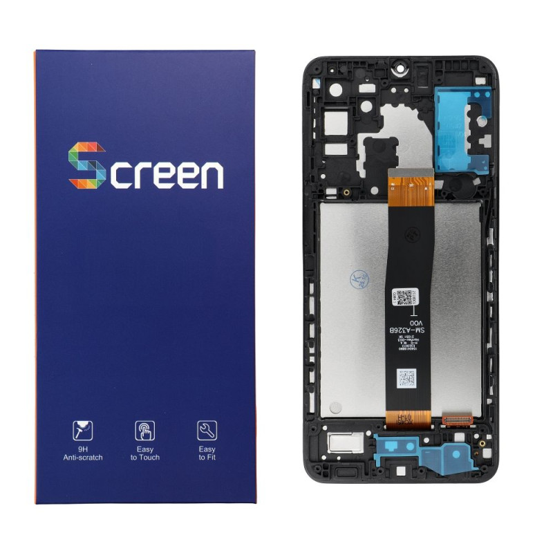 Displej OG LCD A326 s rámečkem pro Samsung Galaxy A32 5G