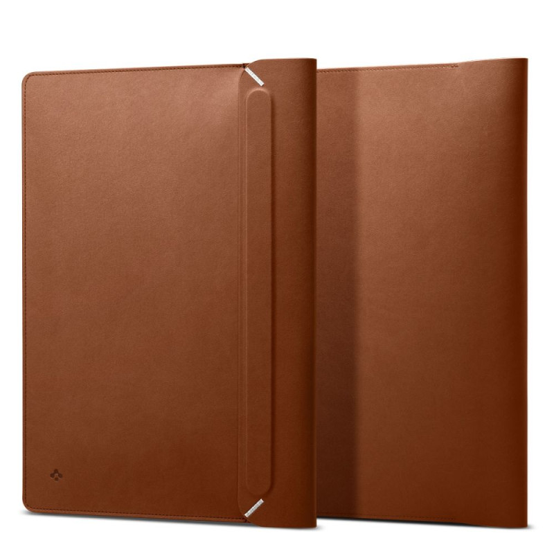 Spigen Valentinus pouzdro na notebook pro 15-16'' notebook - hnědé