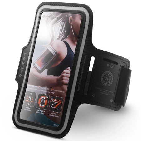 SPIGEN Velo A700 Sportovní pouzdro na paži pro telefon až 6,3", černé
