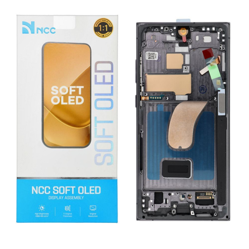 Náhradní displej NCC SOFT OLED pro Samsung Galaxy S23 Ultra