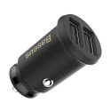 BASEUS CCALL-ML01 Mini duální autonabíječka, 2x USB s výkonem 15W, černá