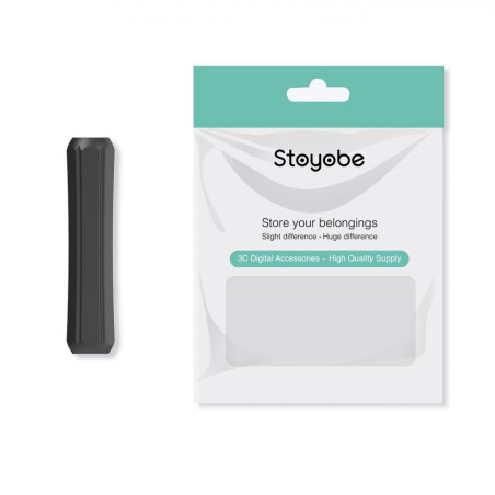 STOYOBE AP-ONE Silikonový grip/držák pro Apple Pencil 1/2, Huawei M-Pencil, černý