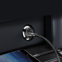 BASEUS CCALL-ML01 Mini duální autonabíječka, 2x USB s výkonem 15W, černá