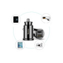 BASEUS CCALL-ML01 Mini duální autonabíječka, 2x USB s výkonem 15W, černá