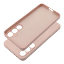 Kryt Silicone Mag Cover MagSafe pro Samsung S24 FE - růžový