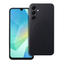 Kryt SILICONE MAG COVER pro Samsung Galaxy A16 - černý, MagSafe