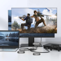 Tech-Protect HB07 – HDMI HUB 2v1, 4K/60Hz, šedý