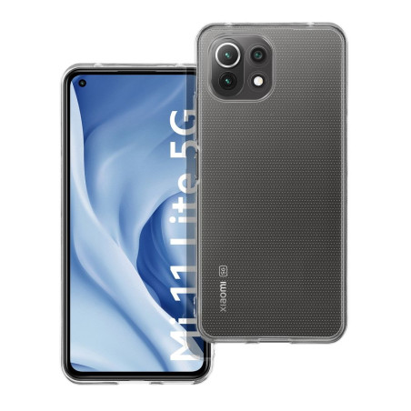 Kryt CLEAR CASE 2 mm pro Xiaomi Mi 11 Lite – průhledný