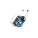 BASEUS CCALL-MN02 Mini Dual-U Nabíječka 2x USB, 10,5W, bílá
