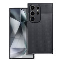 Pouzdro CARBON PREMIUM pro Samsung Galaxy S24 Ultra – černé