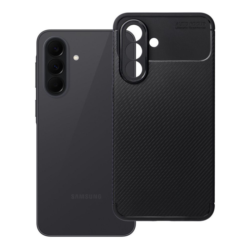 Kryt CARBON PREMIUM pro Samsung Galaxy A37 5G - černý