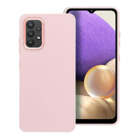 Kryt FRAME pro Samsung Galaxy A32 LTE - pudrově růžový