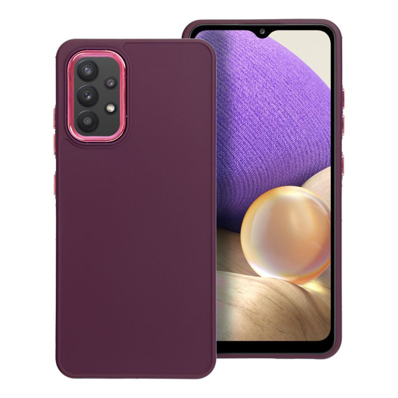 Kryt FRAME pro Samsung Galaxy A32 LTE - fialový