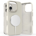 Tech-Protect Silicone Pure MagSafe pouzdro pro iPhone 16 Pro – Cosmic Latte