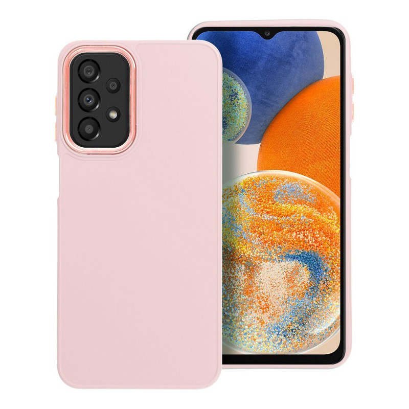 Kryt FRAME pro Samsung Galaxy A23 5G - pudrově růžový