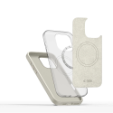 Tech-Protect Silicone Pure MagSafe pouzdro pro iPhone 16 Pro – Cosmic Latte