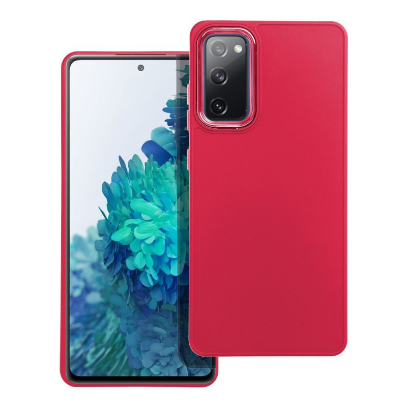 Kryt FRAME pro Samsung Galaxy S20 FE - purpurový