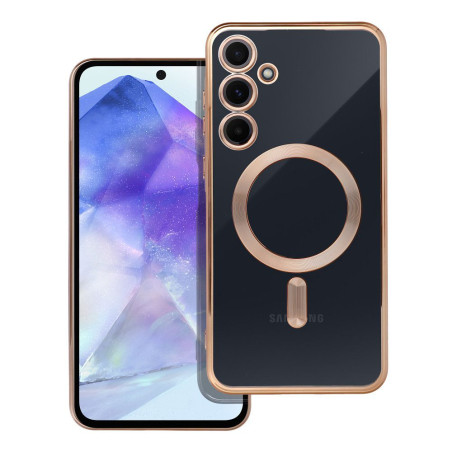 Kryt Electro Mag Cover pro Samsung Galaxy A55 MagSafe zlatý