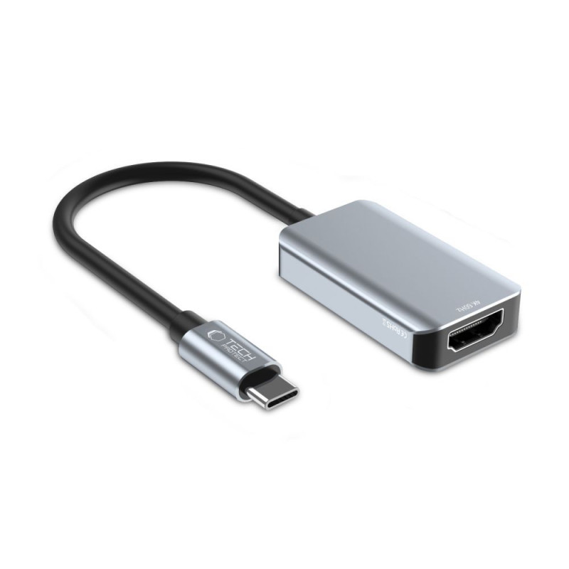 Tech-Protect UltraBoost – adaptér z USB-C (samec) na HDMI (samice) 4K 60Hz – černý