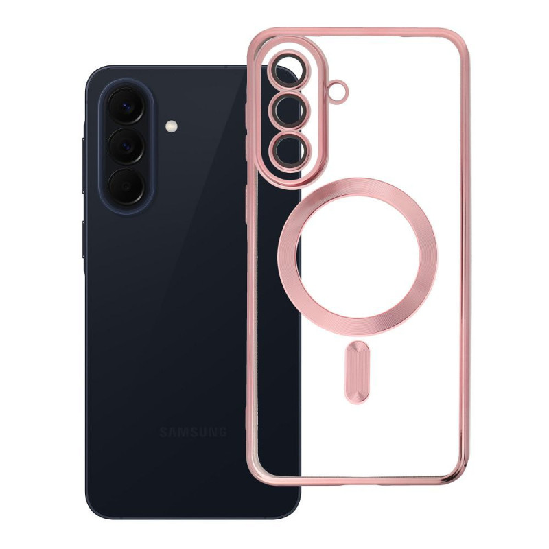 Kryt ELECTRO MAG COVER MagSafe pro Samsung Galaxy A57 - zlatorůžový