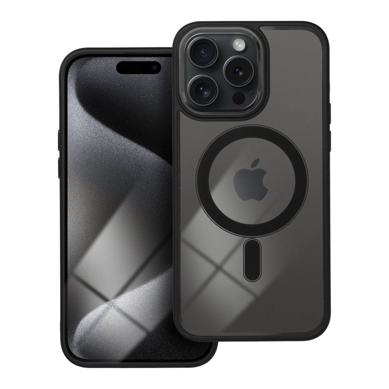 Kryt COLOR EDGE MAG COVER MagSafe pro iPhone 15 Pro Max (6,7") - černý