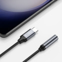 Tech-Protect UltraBoost – adaptér z USB-C na 3,5mm jack – černý