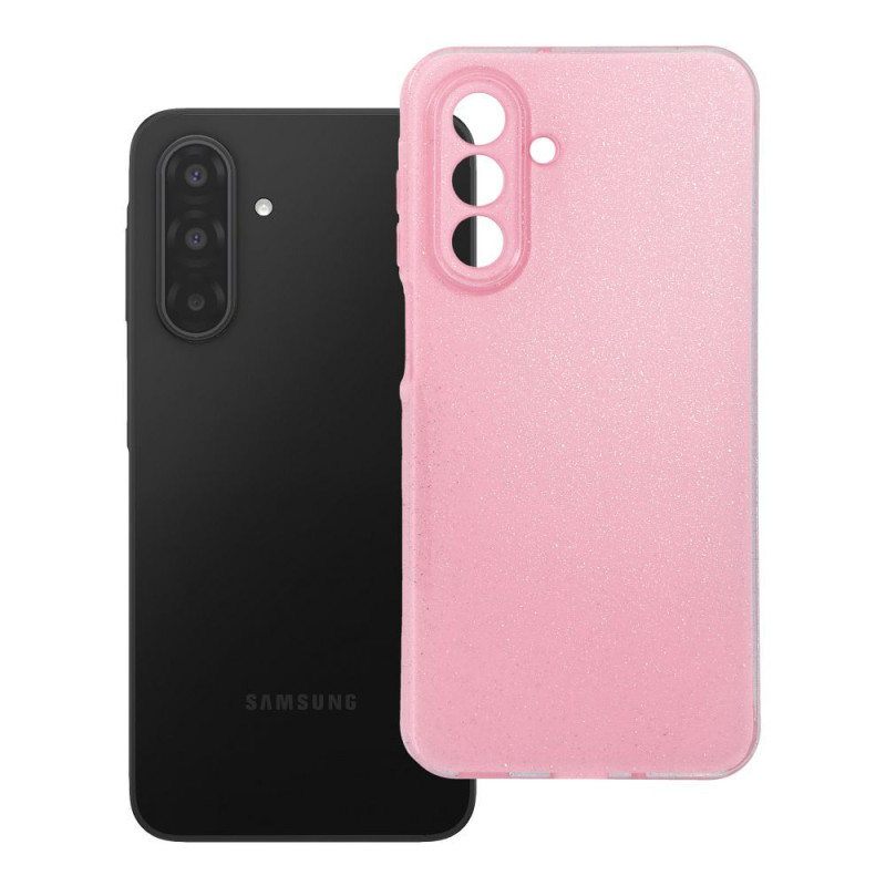 Kryt CLEAR CASE 2 mm BLINK pro Samsung Galaxy A17 / A18 - růžový