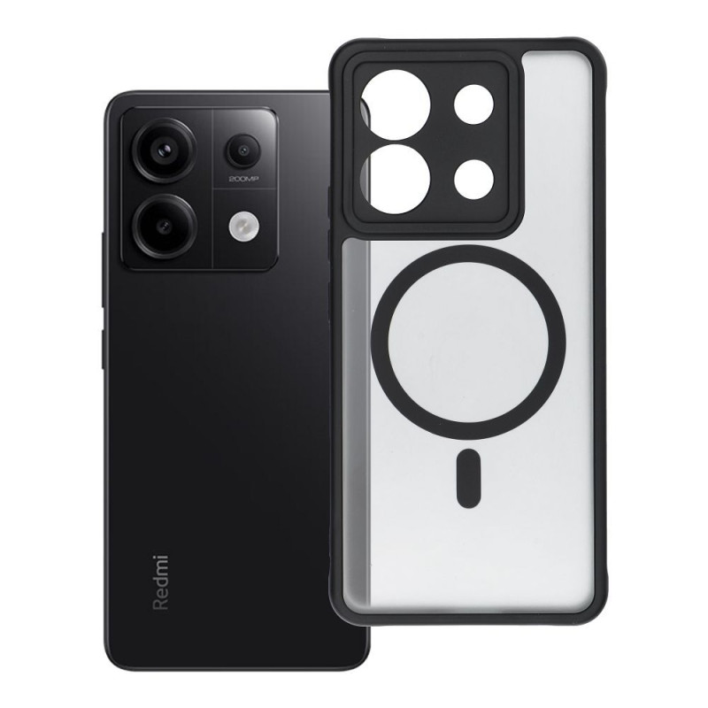 Kryt FULL MATTE MAG COVER MagSafe pro Redmi Note 13 Pro 5G - černý
