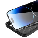 TECHSUIT CarbonFibre kryt pro iPhone 14, černý