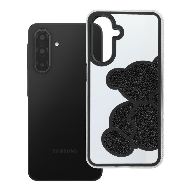 Pouzdro TEDDY BEAR pro Samsung Galaxy A17 / A18 - černé