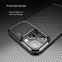 TECHSUIT CarbonFibre kryt pro iPhone 14, černý