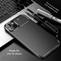 TECHSUIT CarbonFibre kryt pro iPhone 14, černý