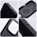 Kryt Carbon Elite Mag Cover pro iPhone 16 Pro – černý