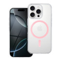 Kryt MagSafe pro iPhone 16 růžový - Drop Glue Mag Cover
