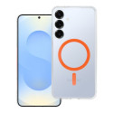 Kryt Drop Glue Mag Cover pro Samsung Galaxy S25+ – oranžový